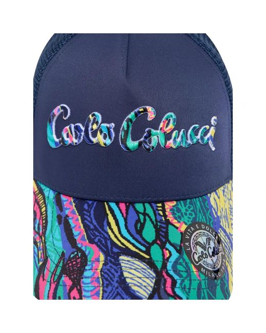 carlo colucci Blue Hats & Caps