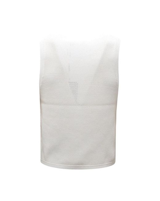 Round-Neck Knitwear di Gcds in White da Uomo