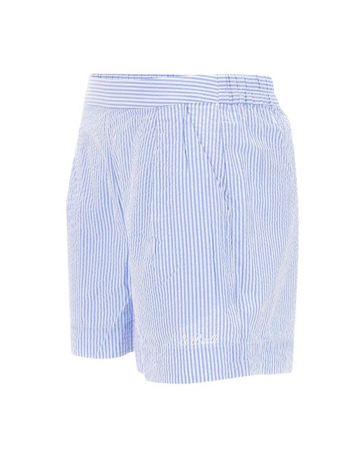 Mc2 Saint Barth Blue Short Shorts