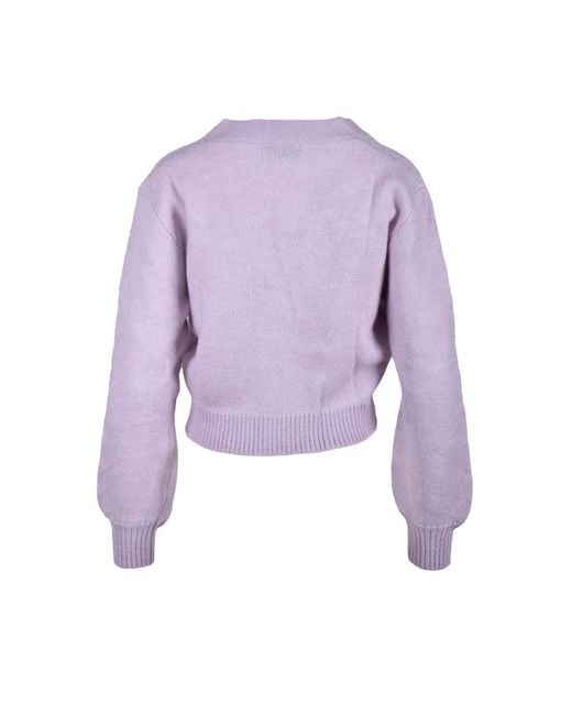 Cardigans di WEILI ZHENG in Purple