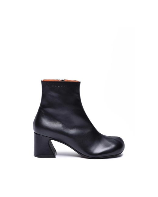 Marni Blue Heeled Boots