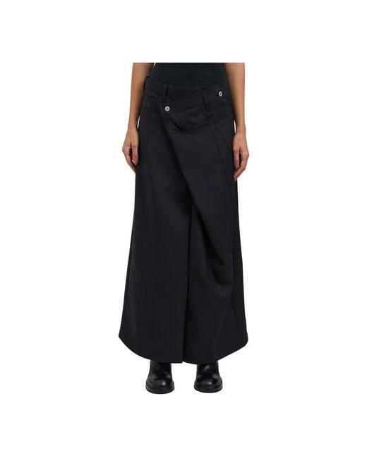 Junya Watanabe Maxi Rok in het Black