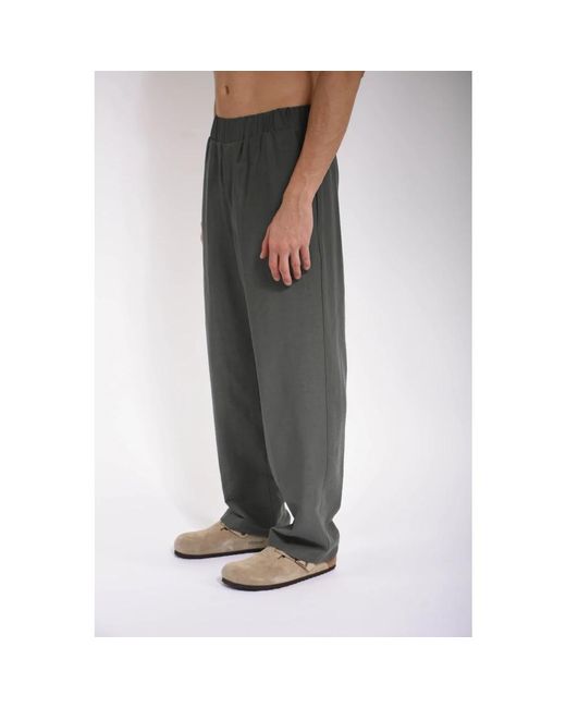 Costumein Gray Wide Trousers for men