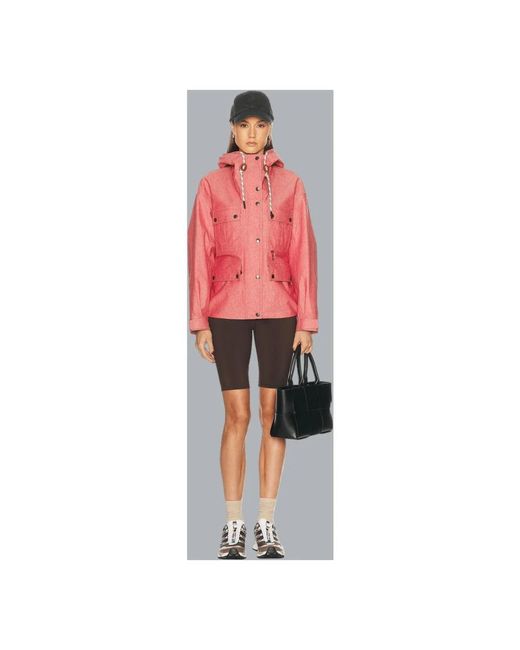 Light Jackets di Moncler in Red da Uomo