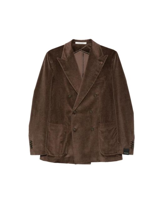 Tagliatore Brown Blazers for men