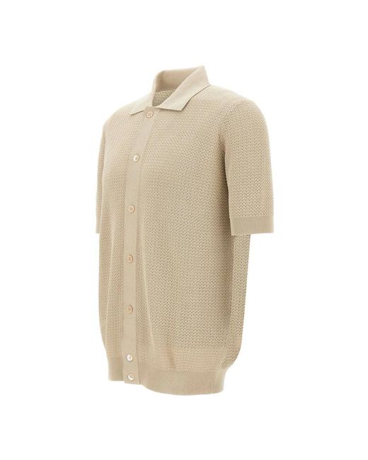 FILIPPO DE LAURENTIIS Natural Cardigans for men