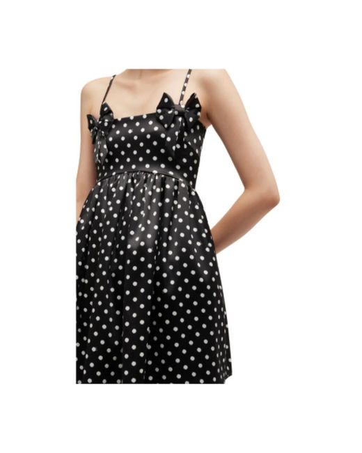 Ganni Black Short Dresses