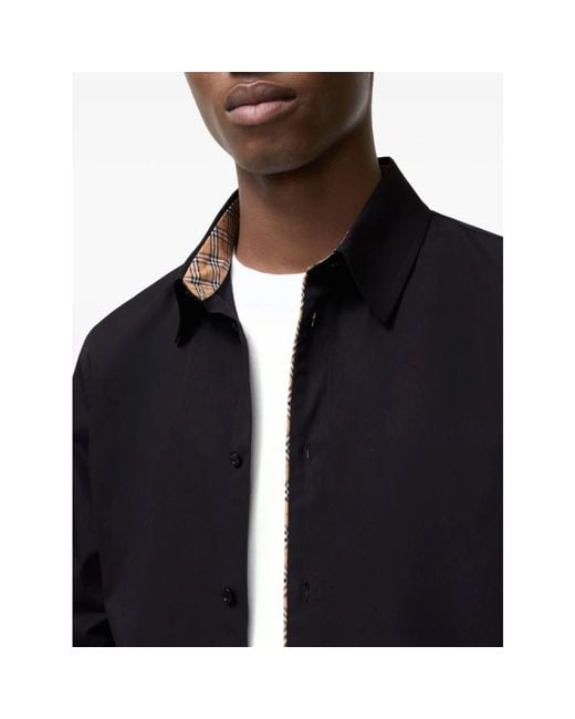 Burberry Black Casual Shirts for men