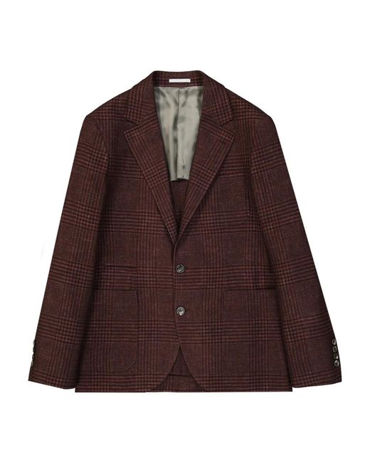 Brunello Cucinelli Brown Blazers for men