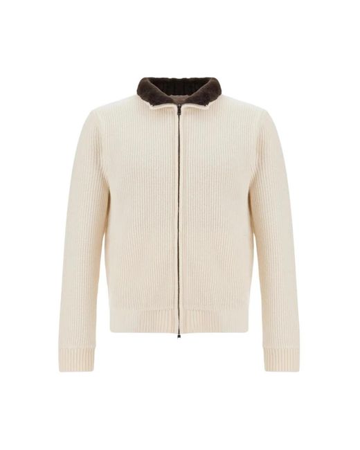 Cardigans Herno de hombre de color White