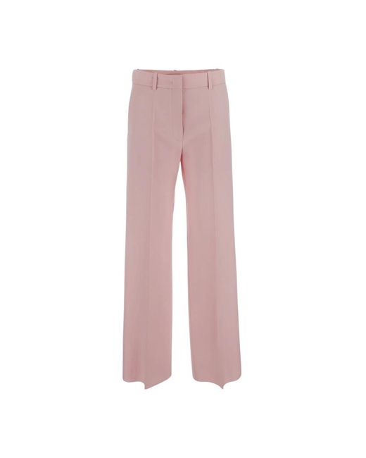Valentino Pink Straight trousers