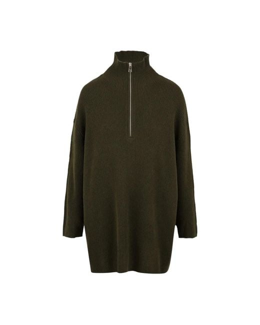 Not Shy Green Turtlenecks