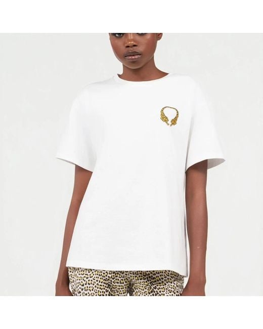 Roberto Cavalli White T-Shirts