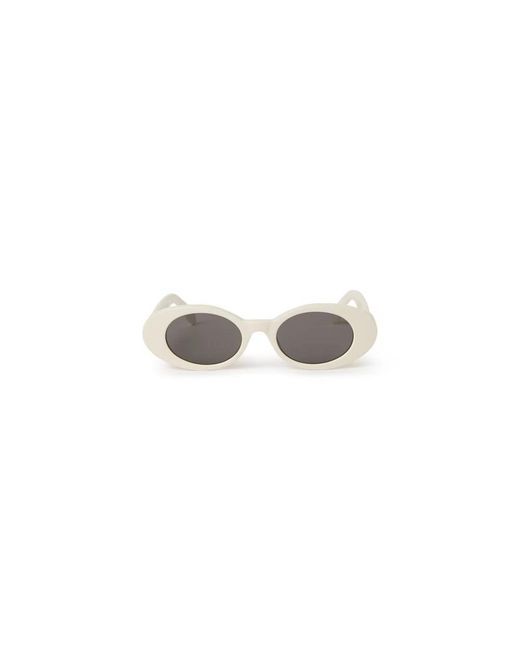Palm Angels White Sunglasses