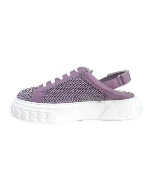 Casadei Purple Sneakers