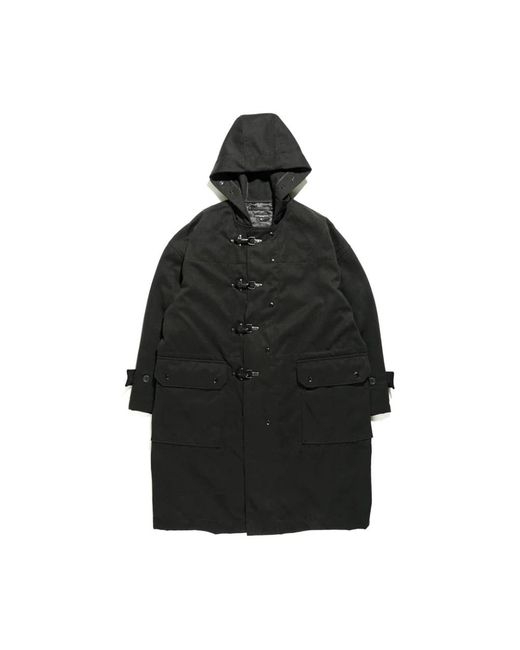 Engineered Garments Jassen ,Zwart ,Nylon Jassen in het Black voor heren
