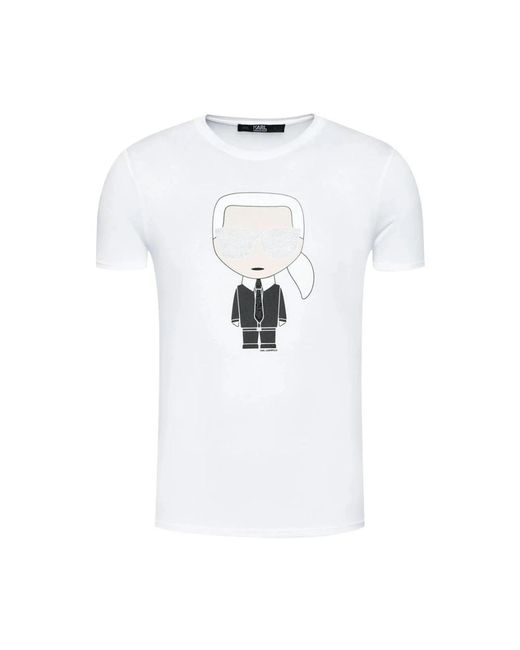 Karl Lagerfeld White T-Shirts