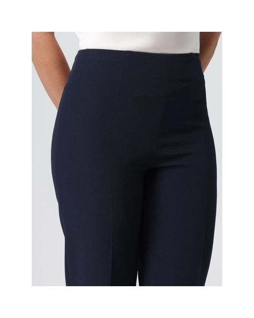 PT01 Cropped Trousers in het Blue