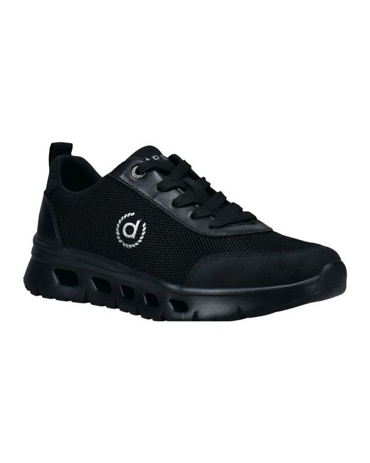 Bugatti Mode Sneakers in het Black
