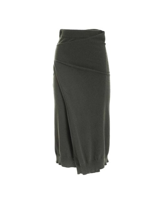 KENZO Gray Midi Skirts