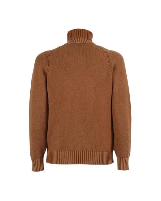 Circolo 1901 Brown Turtlenecks for men