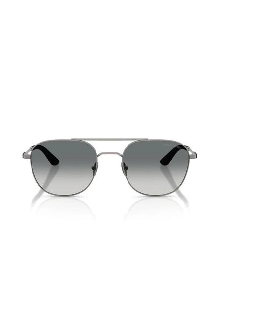 Giorgio Armani Gray Sunglasses for men