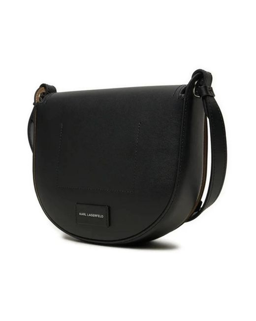 Karl Lagerfeld Black Cross Body Bags