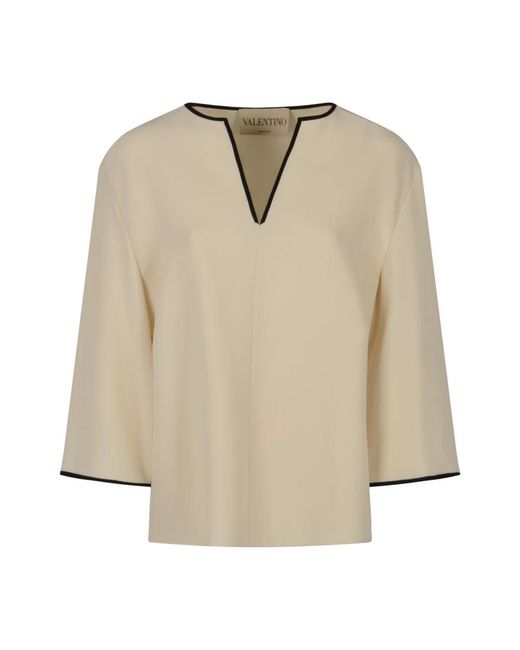 Valentino Natural Blouses
