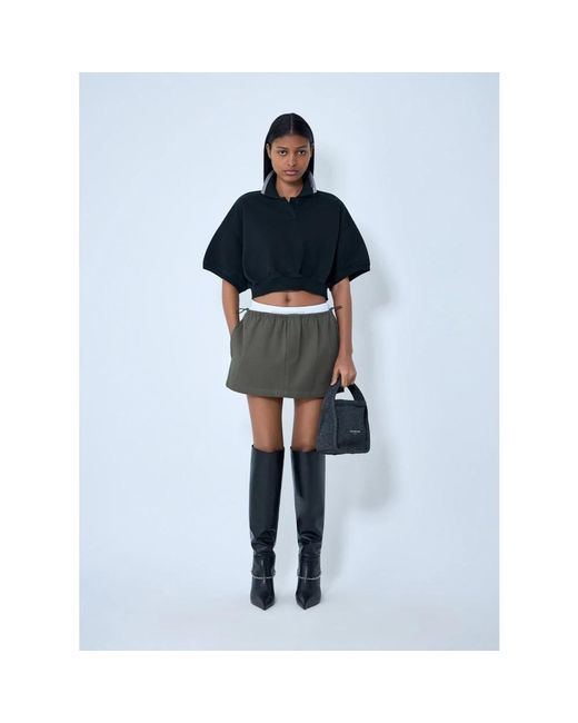 Alexander Wang Black Short Skirts