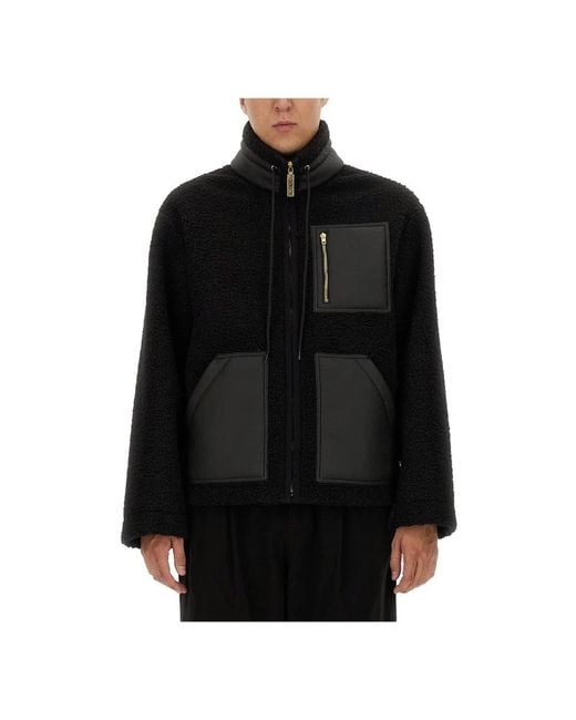 Moschino Black Light Jackets for men