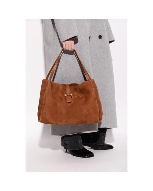 Ferragamo Brown Tote Bags