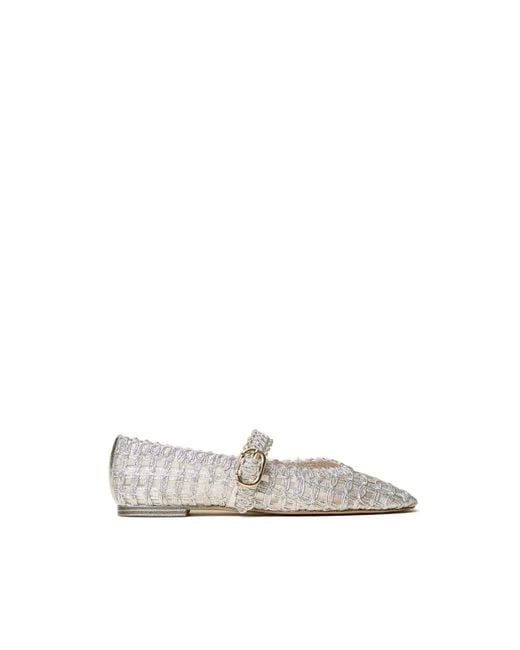 Twinset White Ballerinas