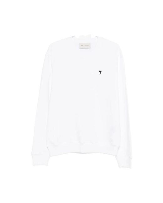 AMI Adc Sweatshirt in het White voor heren