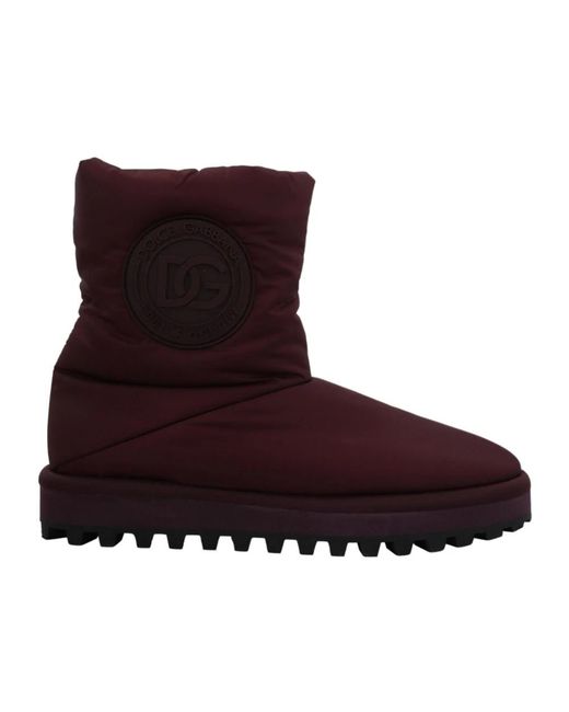 Dolce & Gabbana Brown Winter Boots for men