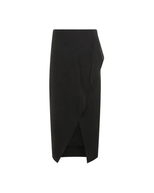Khaite Rokken ,Zwart ,Wol Jaia Skirt in het Black