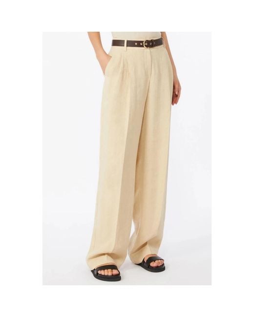 Max Mara Natural Wide Trousers