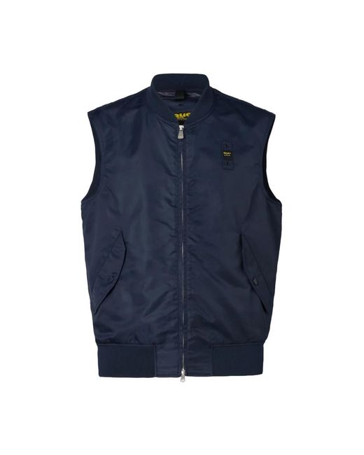 Vests Blauer de hombre de color Blue