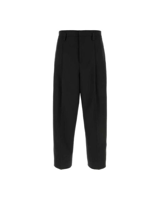 Jil Sander Black Suit Trousers for men