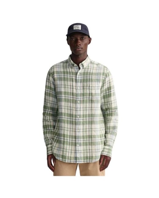 Gant Green Casual Shirts for men