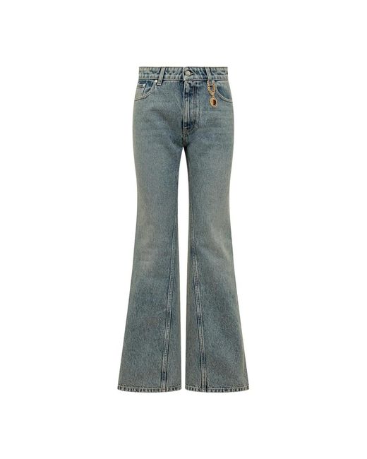 Stella McCartney Blue Flared Jeans