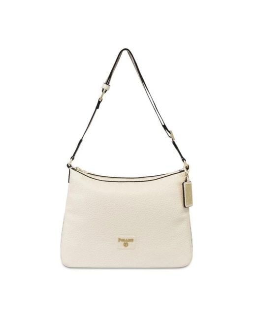 Shoulder Bags Pollini de color Natural