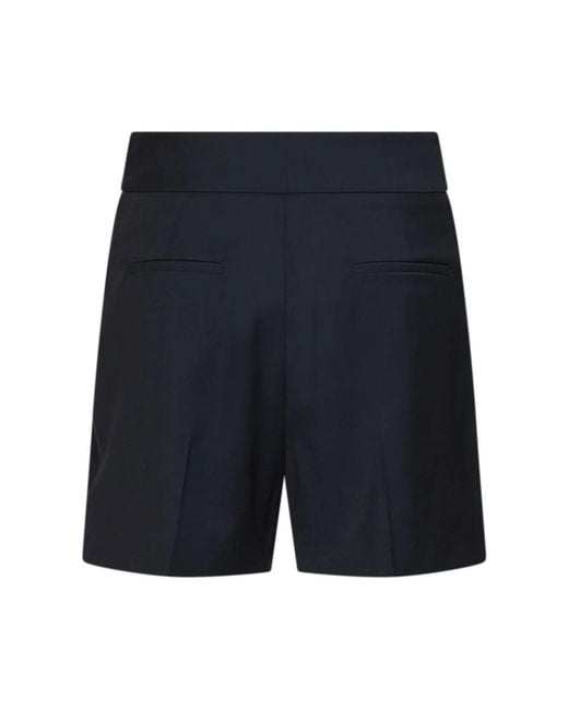 Max Mara Blue Casual Shorts