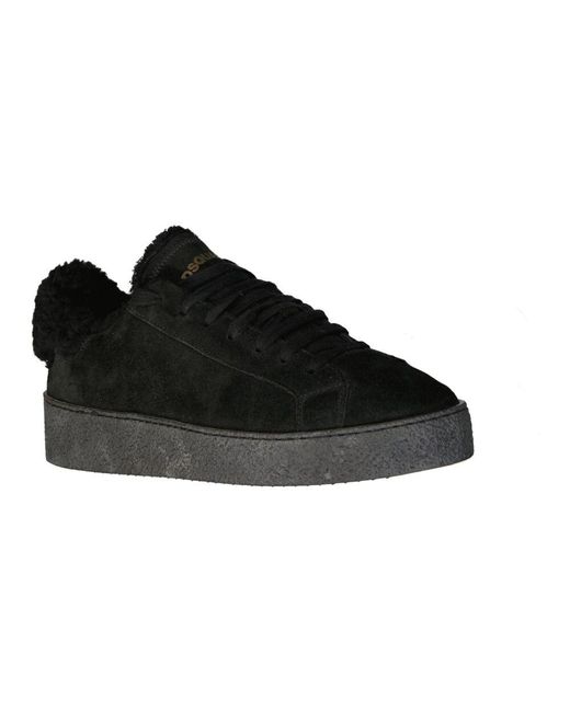 DSquared² Black Sneakers for men