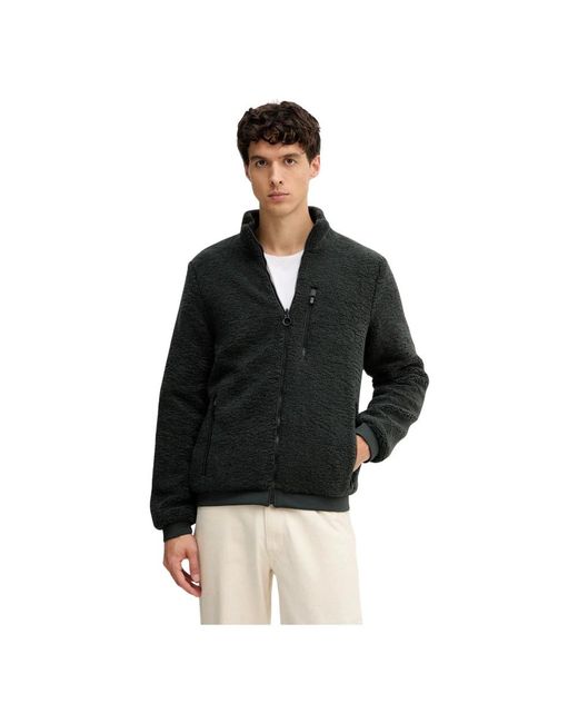 Zip-Throughs Geox pour homme en coloris Black
