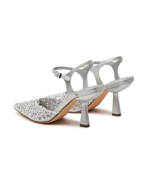 Menbur Metallic Slingback Macramè