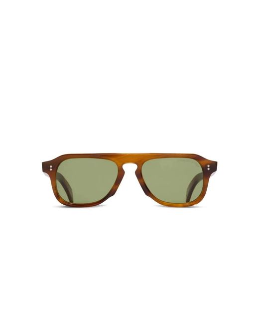 Cutler & Gross Green Sunglasses