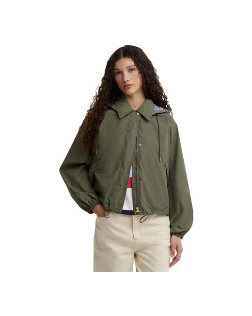 Barbour Green Bomber Jackets