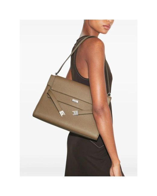 Tory Burch Metallic Große Lee Radziwill Schultertasche