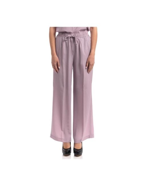 Seventy Purple Wide Trousers
