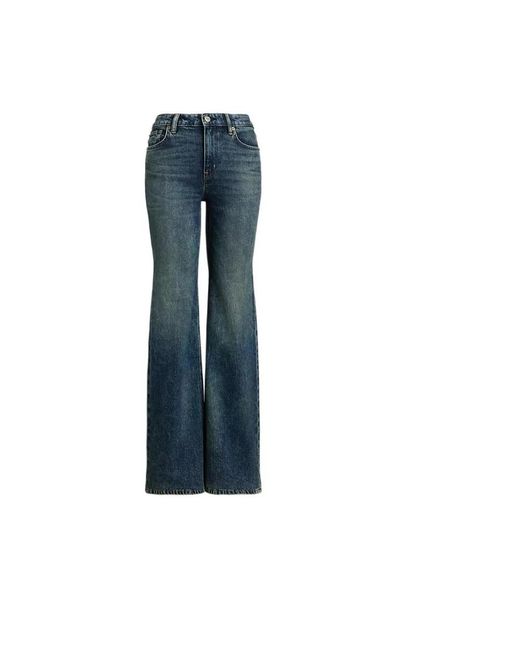 Ralph Lauren Flared Jeans in het Blue